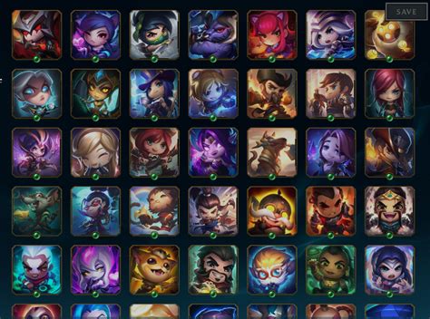all chibi icons league.